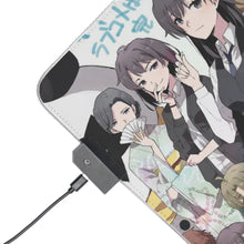 Load image into Gallery viewer, My Teen Romantic Comedy SNAFU Hachiman Hikigaya, Haruno Yukinoshita, Yukino Yukinoshita, Yui Yuigahama, Shizuka Hiratsuka RGB LED Mouse Pad (Desk Mat)
