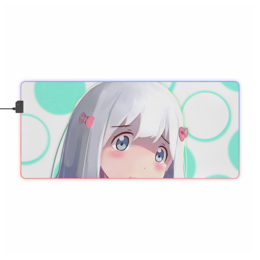 EroManga-Sensei RGB LED Mouse Pad (Desk Mat)