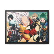 Anime One-Punch Man Canvas Framed Art Print