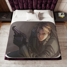 Load image into Gallery viewer, Anime Spy x Family Sherpa Blanket

