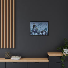 Load image into Gallery viewer, Solo Leveling (Sun Jin-Woo) Dual Screen 4K Canvas Framed Art Print
