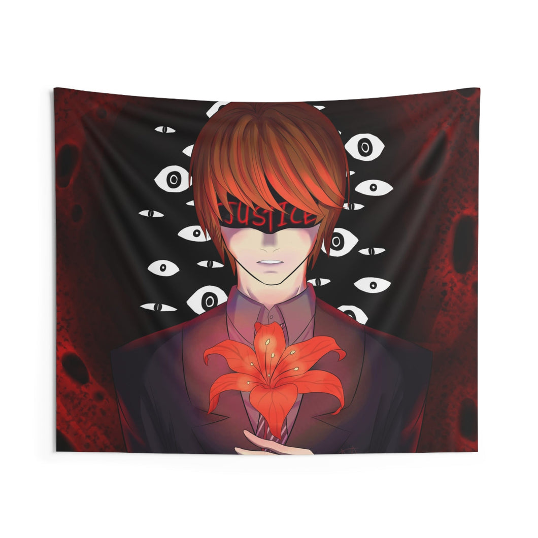 Death Note Light Yagami Indoor Wall Tapestry