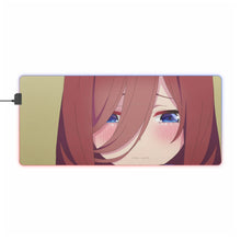 Load image into Gallery viewer, The Quintessential Quintuplets Miku Nakano RGB LED Mouse Pad (Desk Mat)
