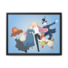 Load image into Gallery viewer, Anime Howl&#39;s Moving Castle Canvas Framed Art Print
