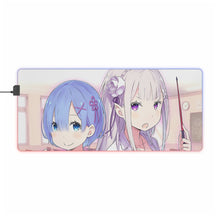 Load image into Gallery viewer, Anime Re:ZERO -Starting Life in Another World- RGB LED Mouse Pad (Desk Mat)

