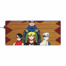 Load image into Gallery viewer, Team Konohamaru RGB LED Mouse Pad (Desk Mat)
