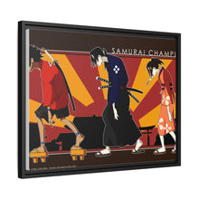 Load image into Gallery viewer, Anime Samurai Champloo Canvas Framed Art Print
