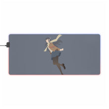 Load image into Gallery viewer, Rascal Does Not Dream Of Bunny Girl Senpai RGB LED Mouse Pad (Desk Mat)

