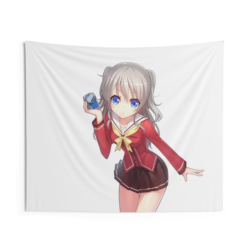Nao Tomori With her camera Indoor Wall Tapestry