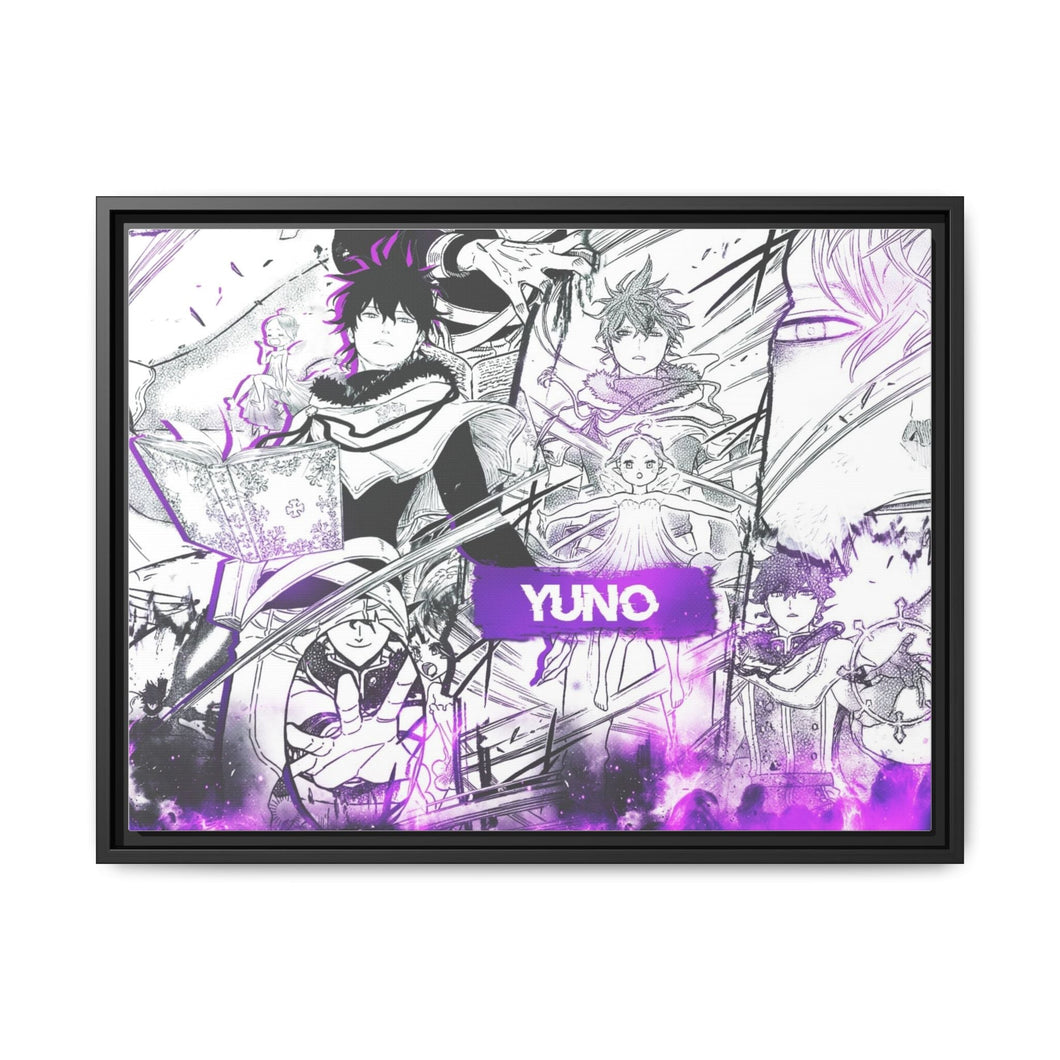 Anime Black Clover Canvas Framed Art Print