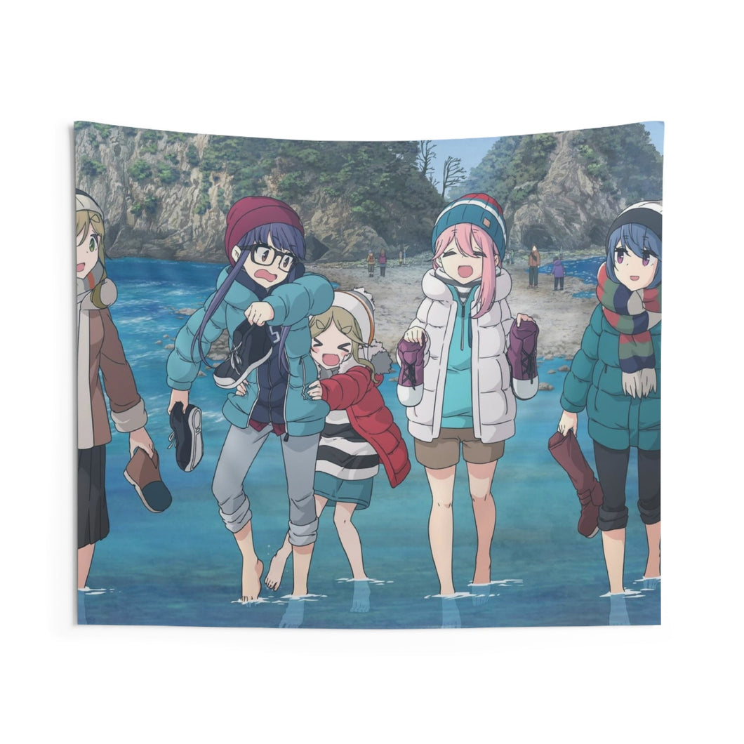 Laid-Back Camp Indoor Wall Tapestry