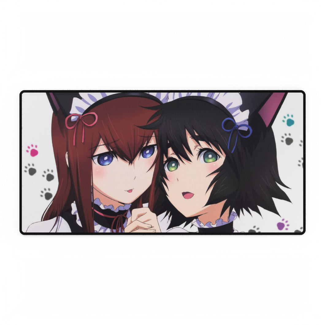 Kurisu & Mayuri Mouse Pad (Desk Mat)
