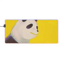 Load image into Gallery viewer, Panda (Jujutsu Kaisen) RGB LED Mouse Pad (Desk Mat)

