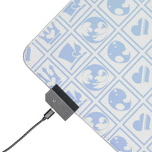 Load image into Gallery viewer, Glass Heart Princess RGB LED Mouse Pad (Desk Mat)
