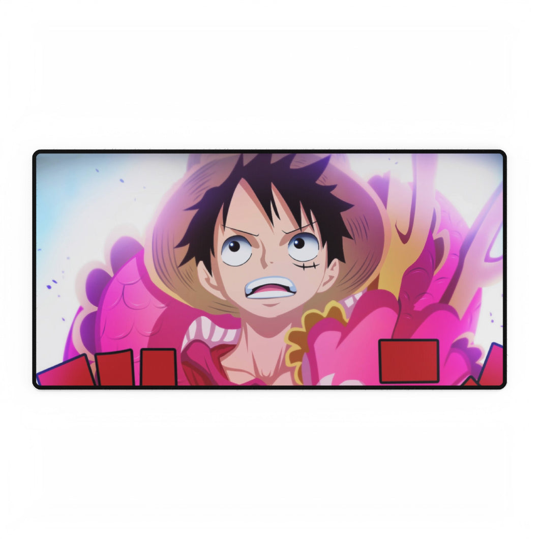 Luffy and the dragon Momonosuke Mouse Pad (Desk Mat)