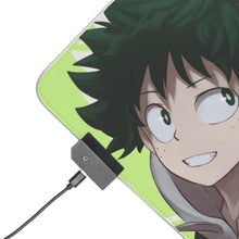 Load image into Gallery viewer, My Hero Academia Izuku Midoriya RGB LED Mouse Pad (Desk Mat)
