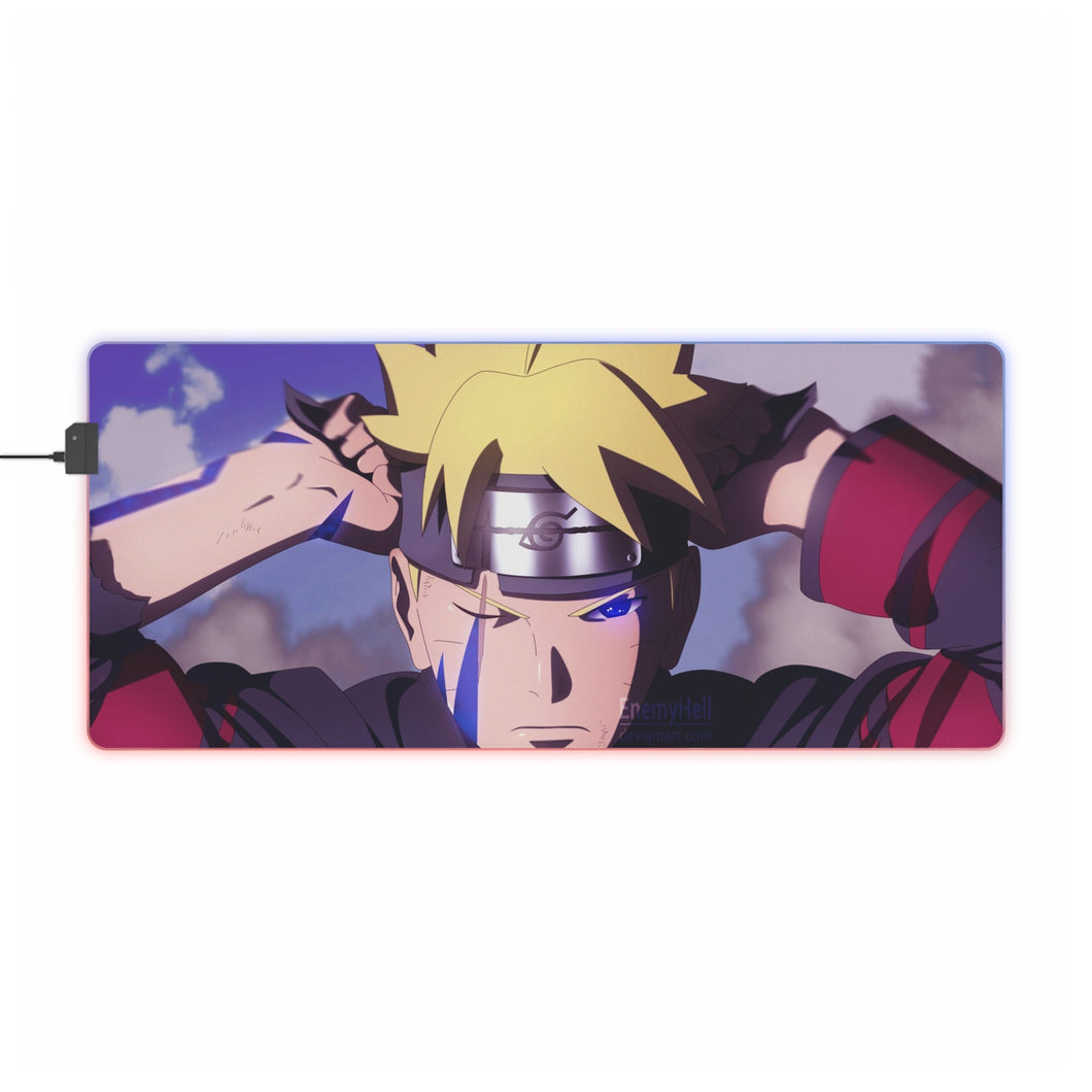 Boruto RGB LED Mouse Pad (Desk Mat)