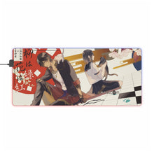 Load image into Gallery viewer, Anime Touken Ranbu RGB LED Mouse Pad (Desk Mat)
