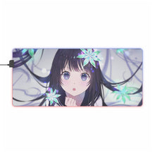 Load image into Gallery viewer, Hyouka Eru Chitanda RGB LED Mouse Pad (Desk Mat)

