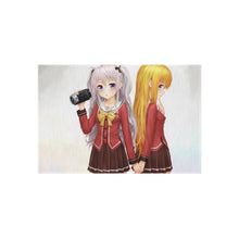 Load image into Gallery viewer, Nao Tomori and Yusa Nishimori holding hands Rug

