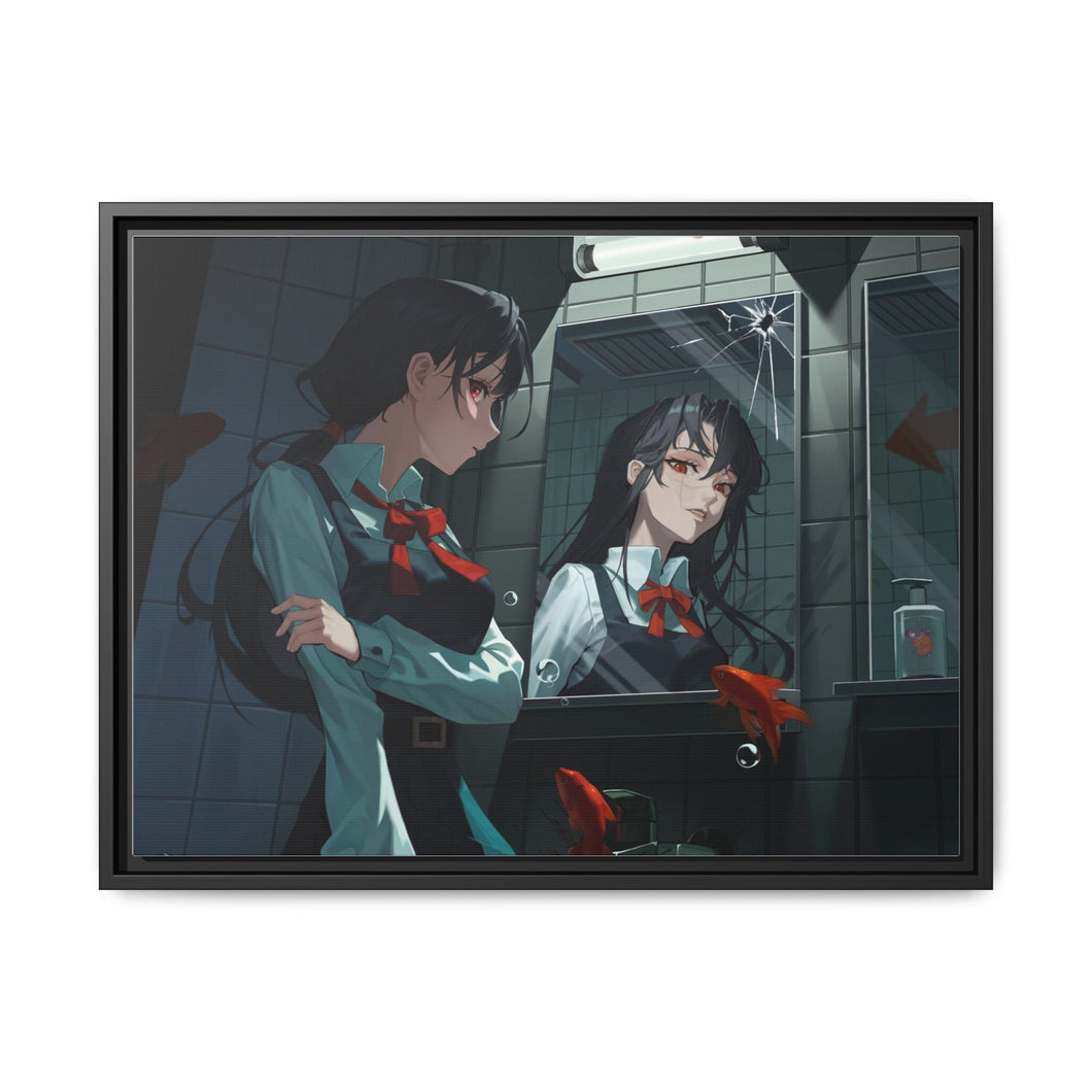 Asa Mitaka Canvas Framed Art Print