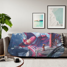 Load image into Gallery viewer, Anime Neon Genesis Evangelion Sherpa Blanket

