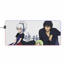 Load image into Gallery viewer, Darker Than Black Hei, Yin, Amber RGB LED Mouse Pad (Desk Mat)
