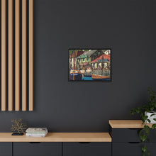 Load image into Gallery viewer, Anime Howl&#39;s Moving Castle Canvas Framed Art Print
