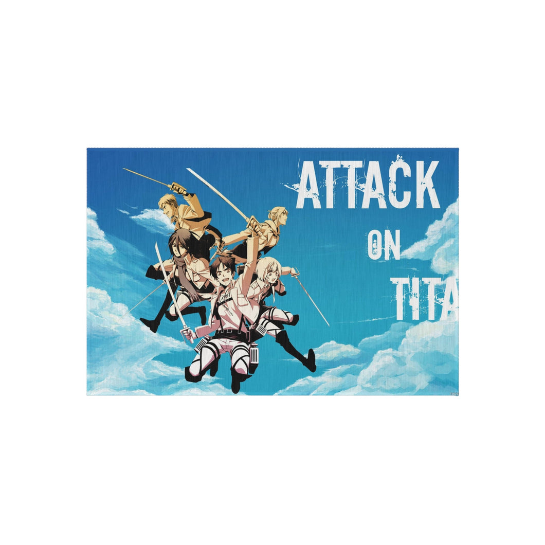 Anime Attack On Titan Rug