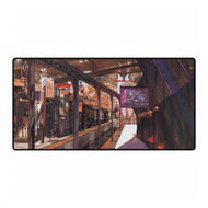 Anime Train Station Mouse Pad (Desk Mat)