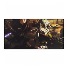 Load image into Gallery viewer, Kirito and Sinon Mouse Pad (Desk Mat)
