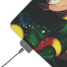 Load image into Gallery viewer, My Hero Academia Izuku Midoriya, Katsuki Bakugou RGB LED Mouse Pad (Desk Mat)
