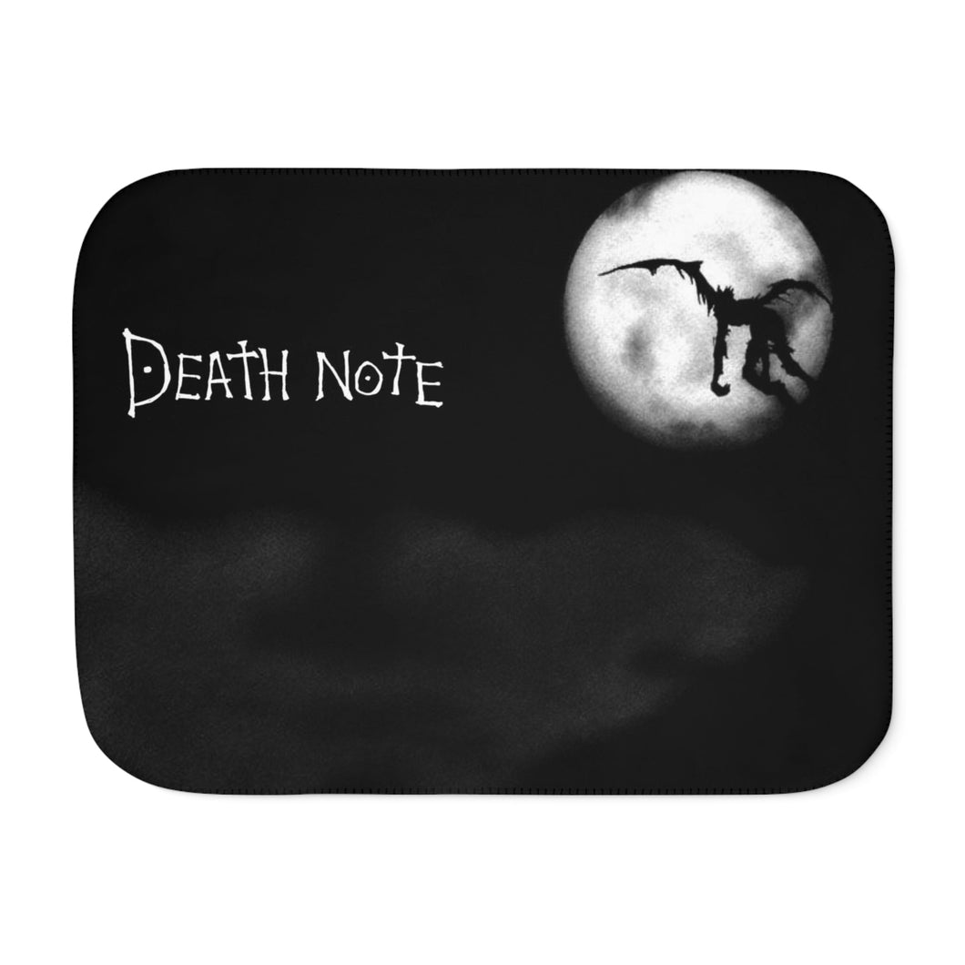 Anime Death Noter Sherpa Blanket
