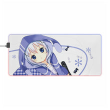 Load image into Gallery viewer, Is The Order A Rabbit? RGB LED Mouse Pad (Desk Mat)
