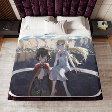 Load image into Gallery viewer, Anime Made In A Sherpa Blanket

