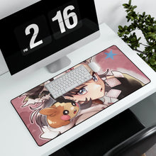 Load image into Gallery viewer, Marnie with a Morpeko Mouse Pad (Desk Mat)
