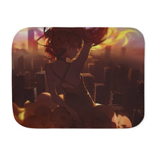 Load image into Gallery viewer, Anime Neon Genesis Evangelion Sherpa Blanket
