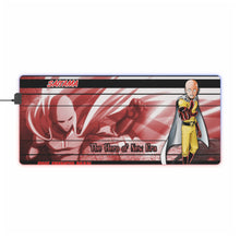 Load image into Gallery viewer, Anime One-Punch Man RGB LED Mouse Pad (Desk Mat)
