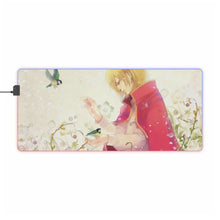 Load image into Gallery viewer, Howl&#39;s Moving Castle RGB LED Mouse Pad (Desk Mat)
