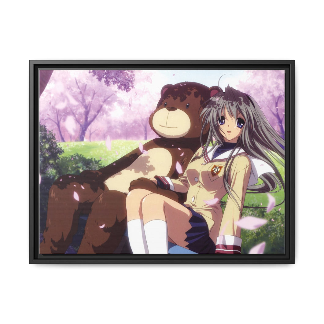 Anime Clannad Canvas Framed Art Print