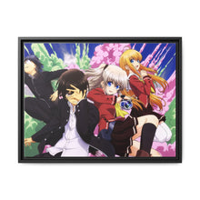 Load image into Gallery viewer, Charlotte (Anime) Main Members Canvas Framed Art Print
