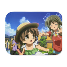 Load image into Gallery viewer, Clannad Tomoya Okazaki, Fuuko Ibuki Sherpa Blanket
