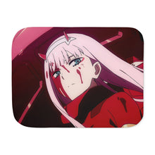 Load image into Gallery viewer, Darling in the FranXX Sherpa Blanket
