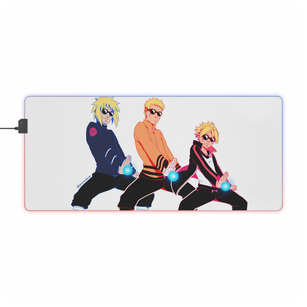 Boruto RGB LED Mouse Pad (Desk Mat)