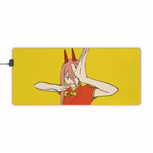 Load image into Gallery viewer, Anime Chainsaw Man RGB LED Mouse Pad (Desk Mat)
