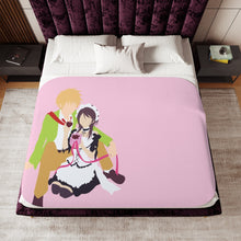 Load image into Gallery viewer, Maid Sama! Sherpa Blanket
