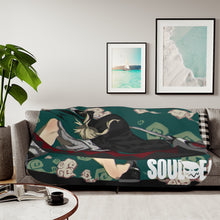 Load image into Gallery viewer, Anime Soul Eater Sherpa Blanket
