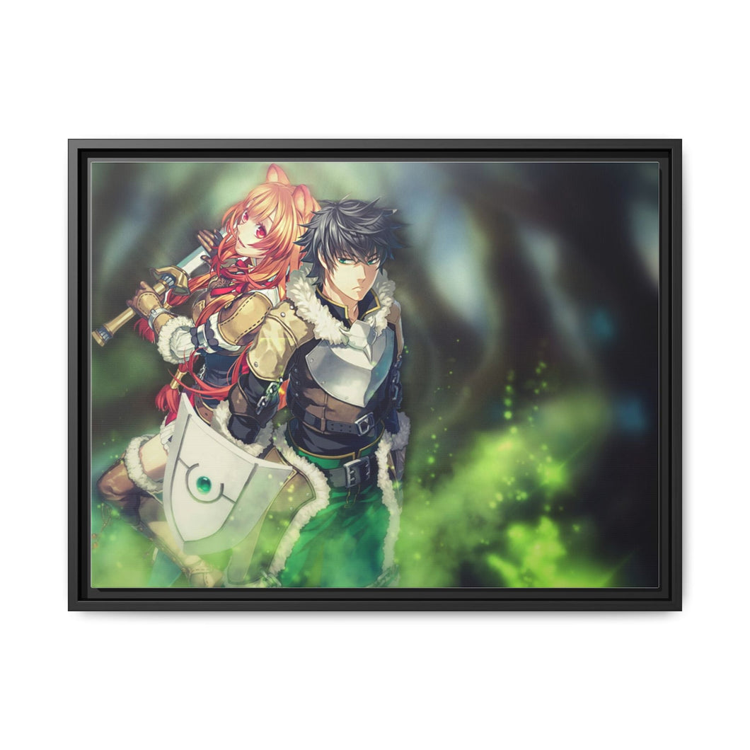 Friends Canvas Framed Art Print