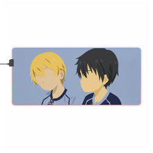 Load image into Gallery viewer, KIRITO &amp; EUGEO minimalist RGB LED Mouse Pad (Desk Mat)
