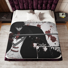 Load image into Gallery viewer, Code Geass Suzaku Kururugi Sherpa Blanket
